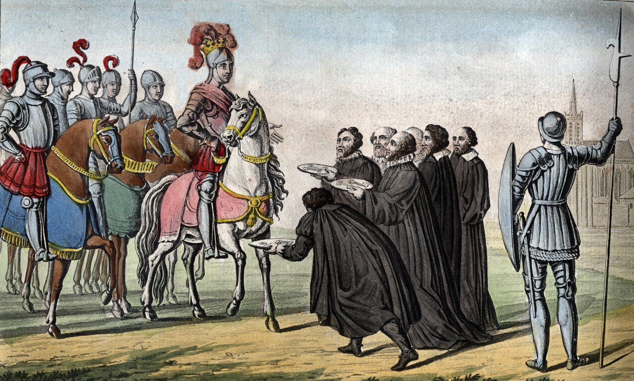 II. Henry (1519 - 1559). Despotizmi onları isyan ettiren V. Charles