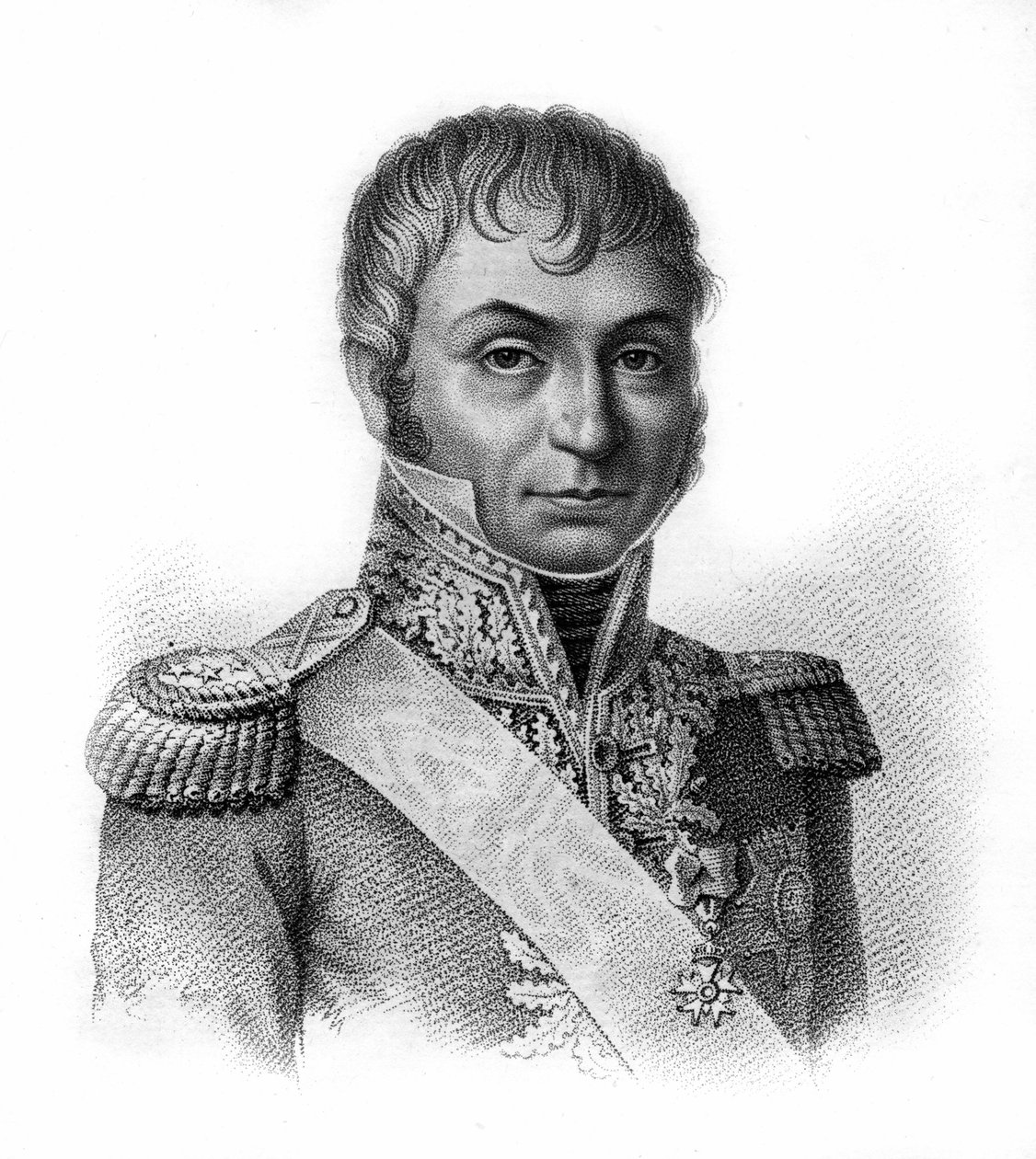 Jean Baptiste Jourdan (1762-1833), Kont, Fransa Mareşali - Fransızların zaferlerini ve fetihlerini izleyen Fransız generallerinin portrelerinde. 1818