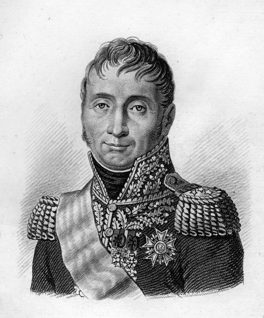 Jean Dominique COMPANS (1769-1845) - “” Fransızların zaferlerini ve fetihlerini izleyen Fransız generallerinin portreleri”nde. 1818
