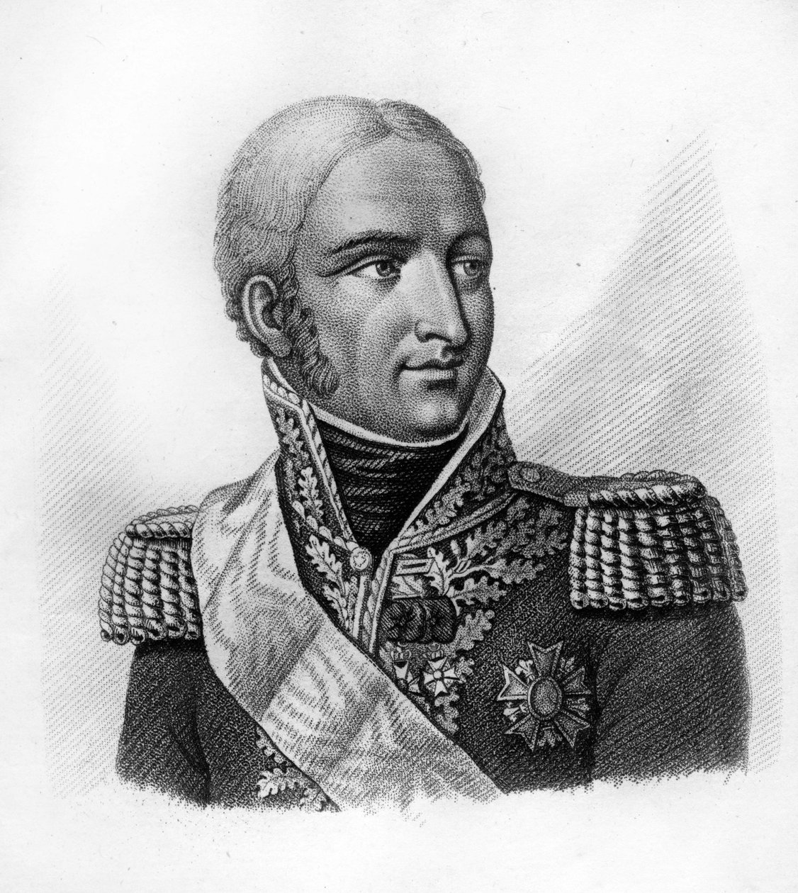 Jean Joseph Paul Augustin Dessolles (veya Jean-Joseph Dessoles (1767-1828) - Fransızların zaferlerini ve fetihlerini izleyen Fransız generallerinin portrelerinde”” - Ambroise Tardieu