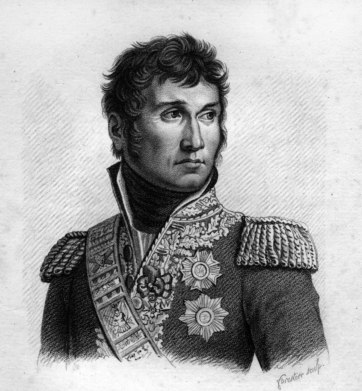 Jean Lannes (1769-1809), Montebello Dükü, Fransız mareşal “Fransız zaferlerini ve fetihlerini izleyen Fransız generallerinin portreleri”nde. 1818