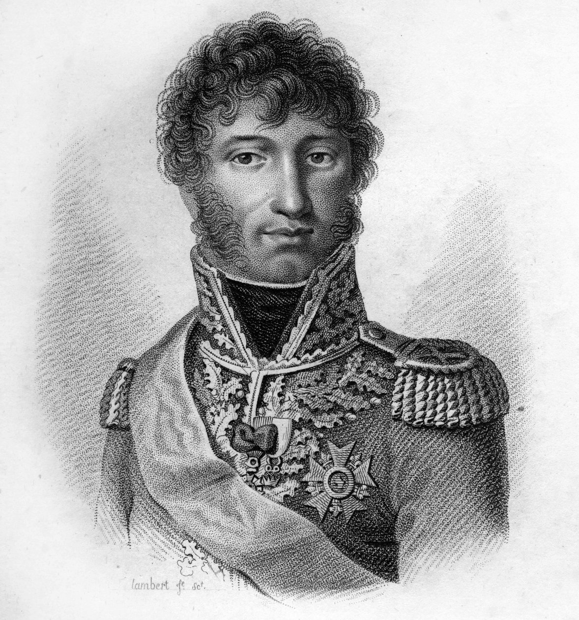 Joachim Murat (1767 - 1815), Fransa Mareşali, Napoli Kralı “Fransızların zaferlerini ve fetihlerini izleyen Fransız generallerinin portreleri”” Ambroise Tardieu tarafından 1818