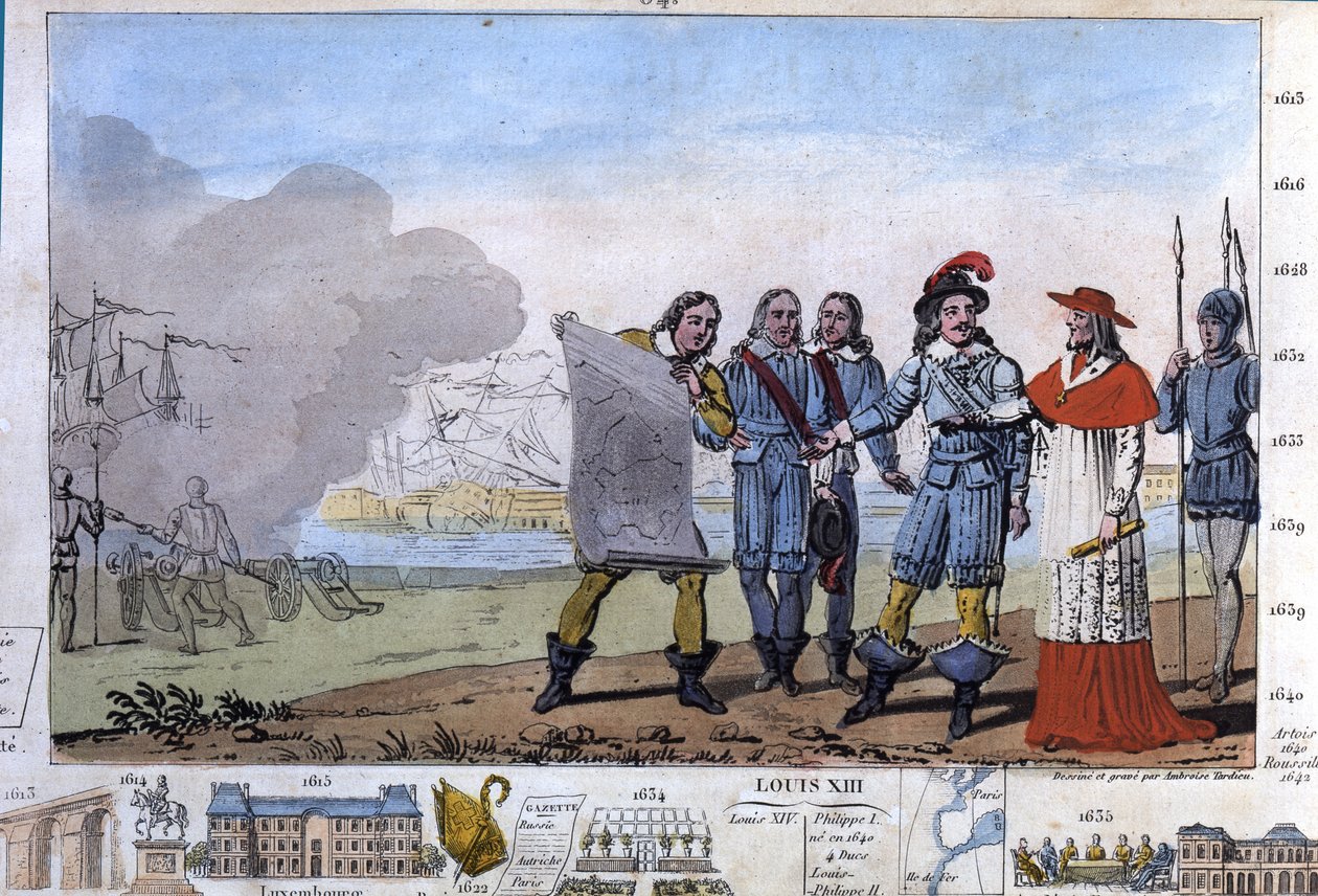 Louis XIII (1601-1643) ve Kardinal Richelieu, La Rochelle