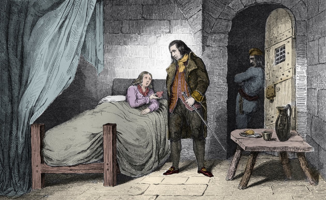Louis XVII (1785-95) hasta ve hapsedildi - Fransa