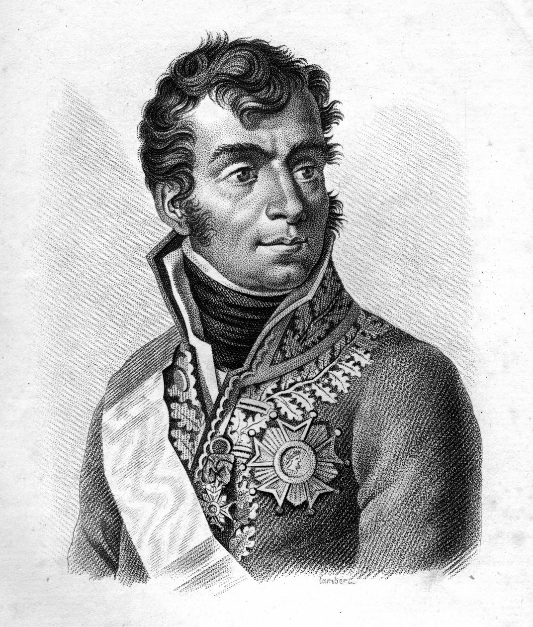 Marechal Auguste Frederic Louis (Auguste-Frederic-Louis) de Viesse de Marmont (1774-1852), Raguse Dükü - Fransız generallerinin Fransızların zaferlerini ve fetihlerini izleyen portreleri”””””. 1818