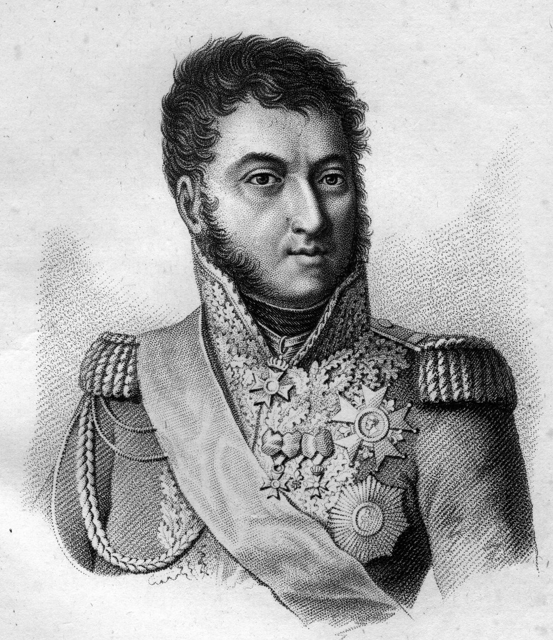 Mareşal Suchet. Louis Gabriel (Louis-Gabriel) Suchet (1770-1826), Fransa