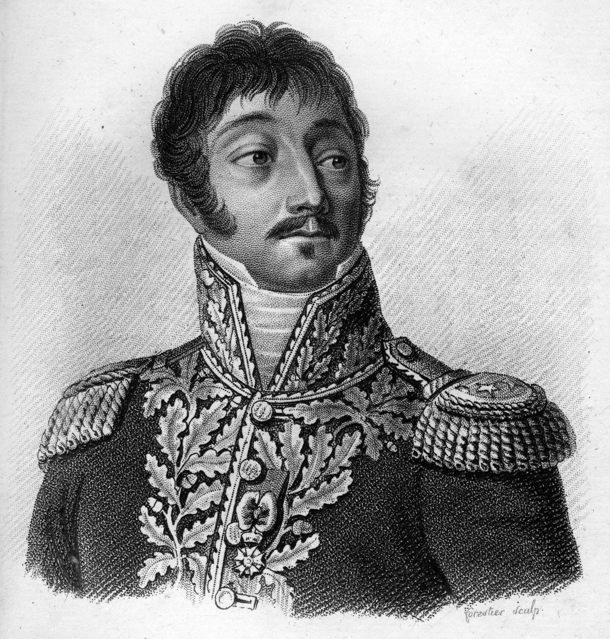 Michel, Sylvestre Brayer (1769-1840) - içinde “Fransızların zaferlerini ve fetihlerini izleyen Fransız generallerinin portreleri””. 1818