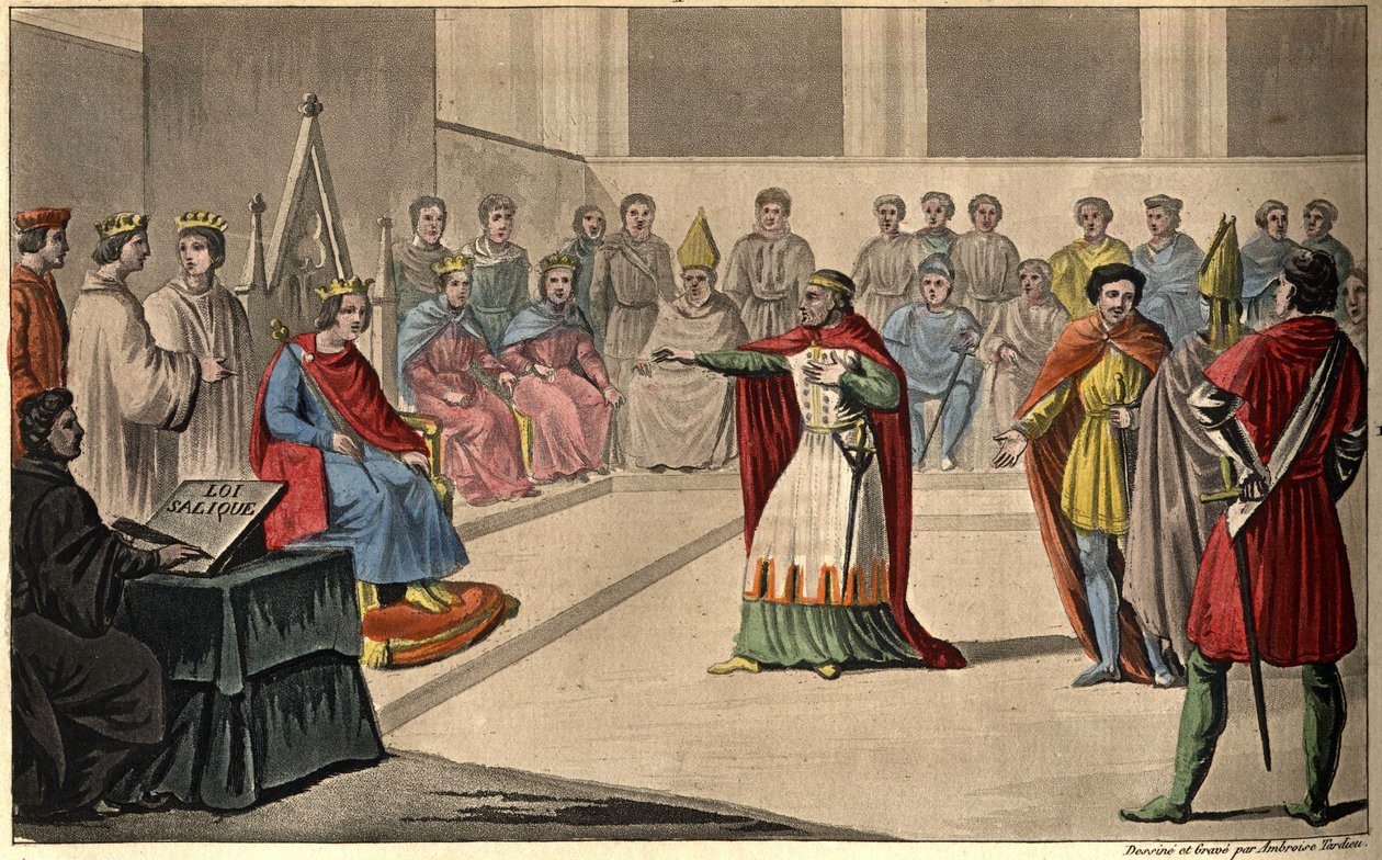 Philip V “Uzun” (1294-1322) diyor. Louvre