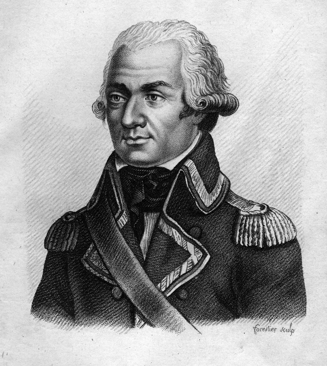 Charles François du Périer dit Dumouriez (1739-1823), Fransız general.- “Fransızların zaferlerini ve savaşlarını izleyen Fransız generallerinin portreleri”nde Ambroise Tardieu tarafından 1818