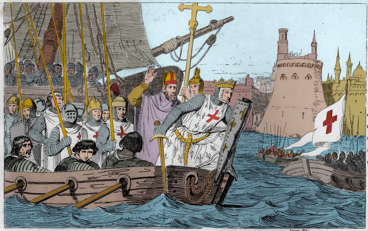 Yedinci Haçlı Seferi: Kral Saint Louis (1214-1270) ve Haçlı Seferleri 1249 Haziran