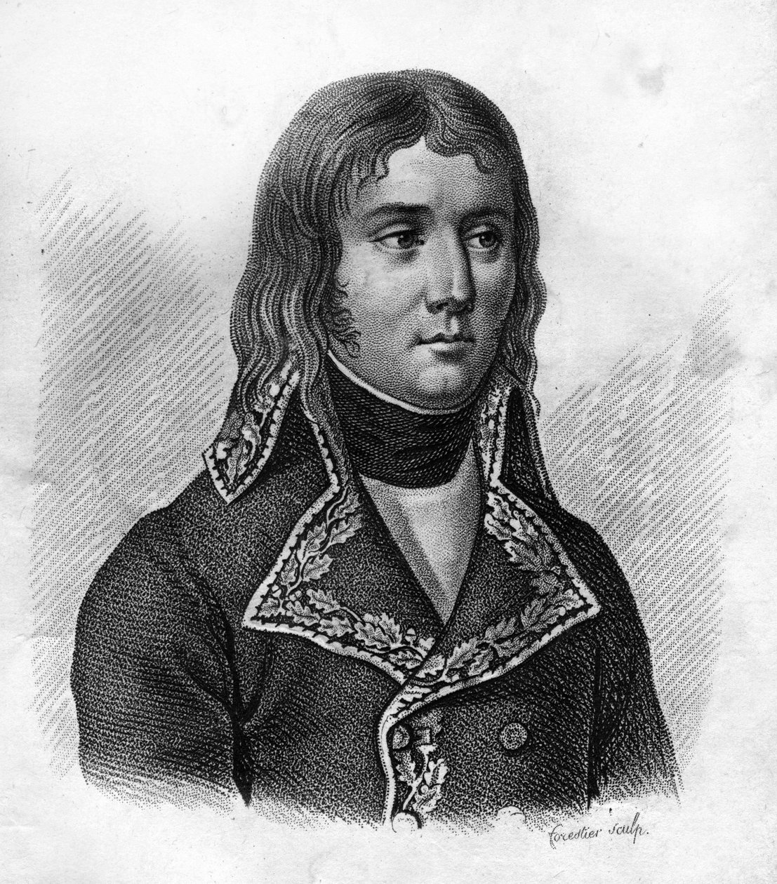 General Jean-Charles ABBATUCCI. 1770-1796) “Portreler des Généraux Français” içinde. 1818