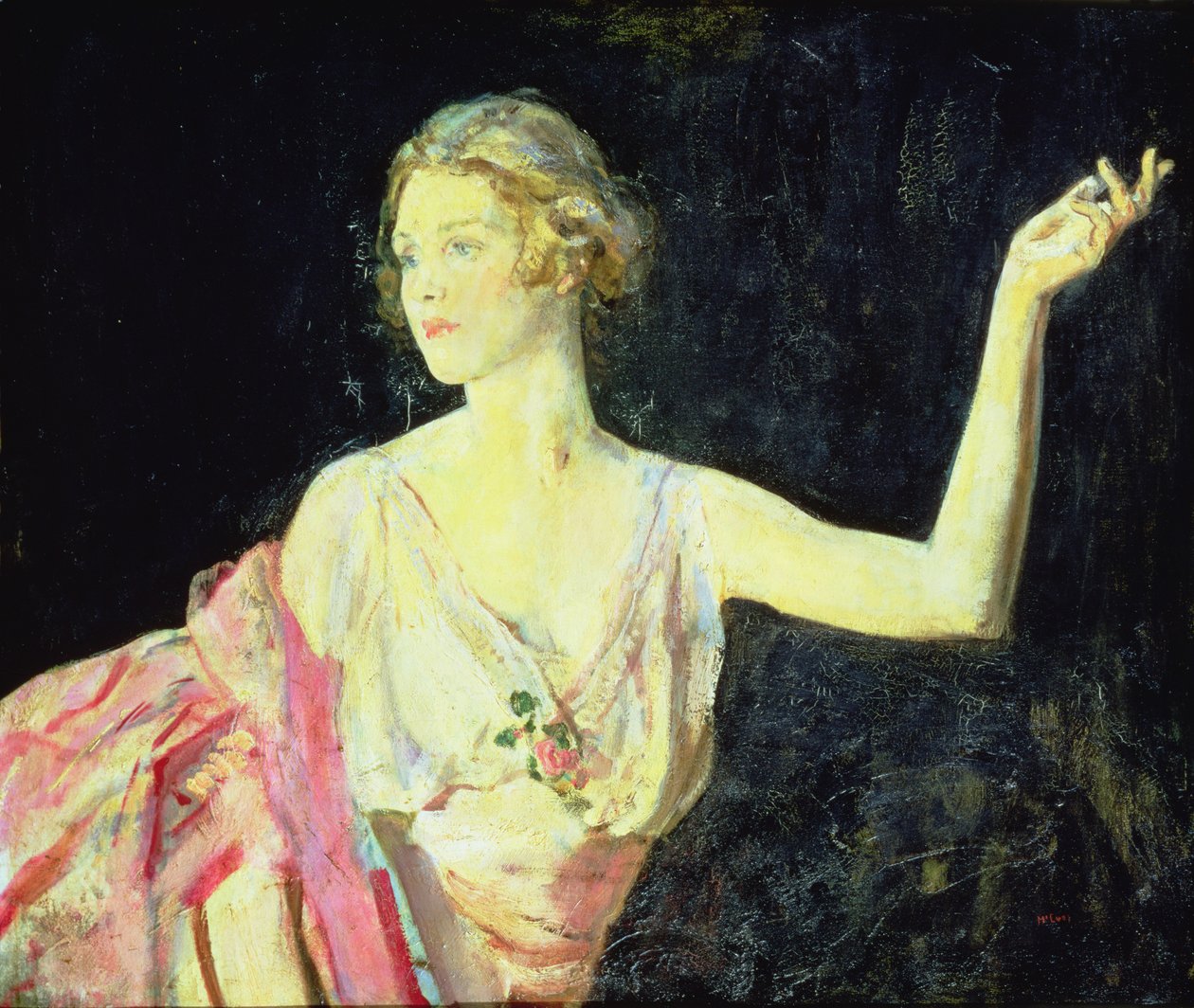 Leydi Diana Cooper, 1915 by Ambrose McEvoy