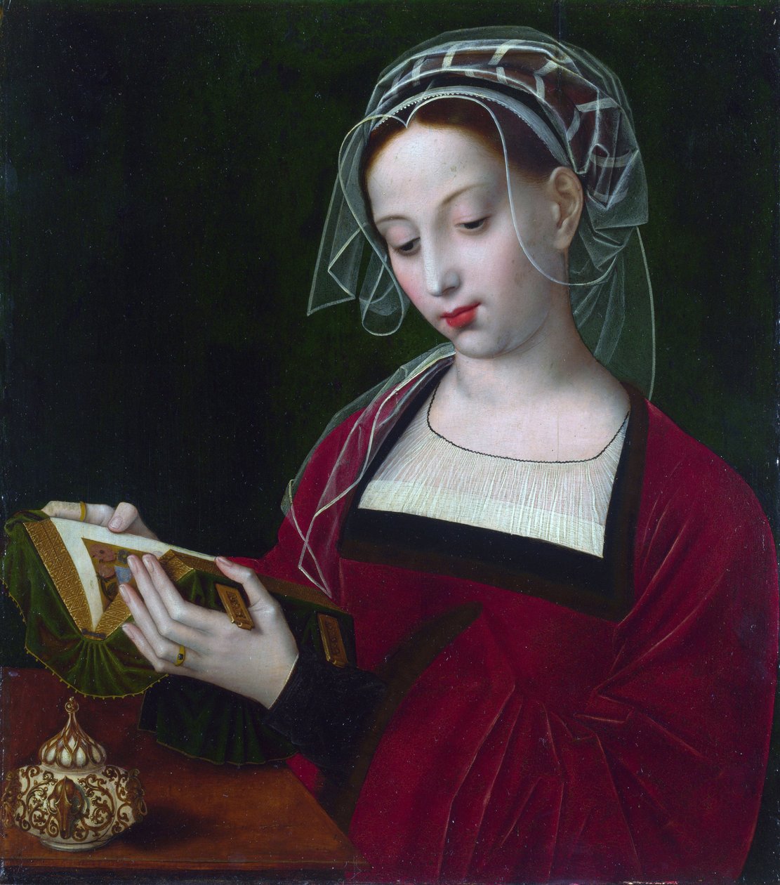 ""Mecdelli Meryem okuyor"" Ambrosius Benson