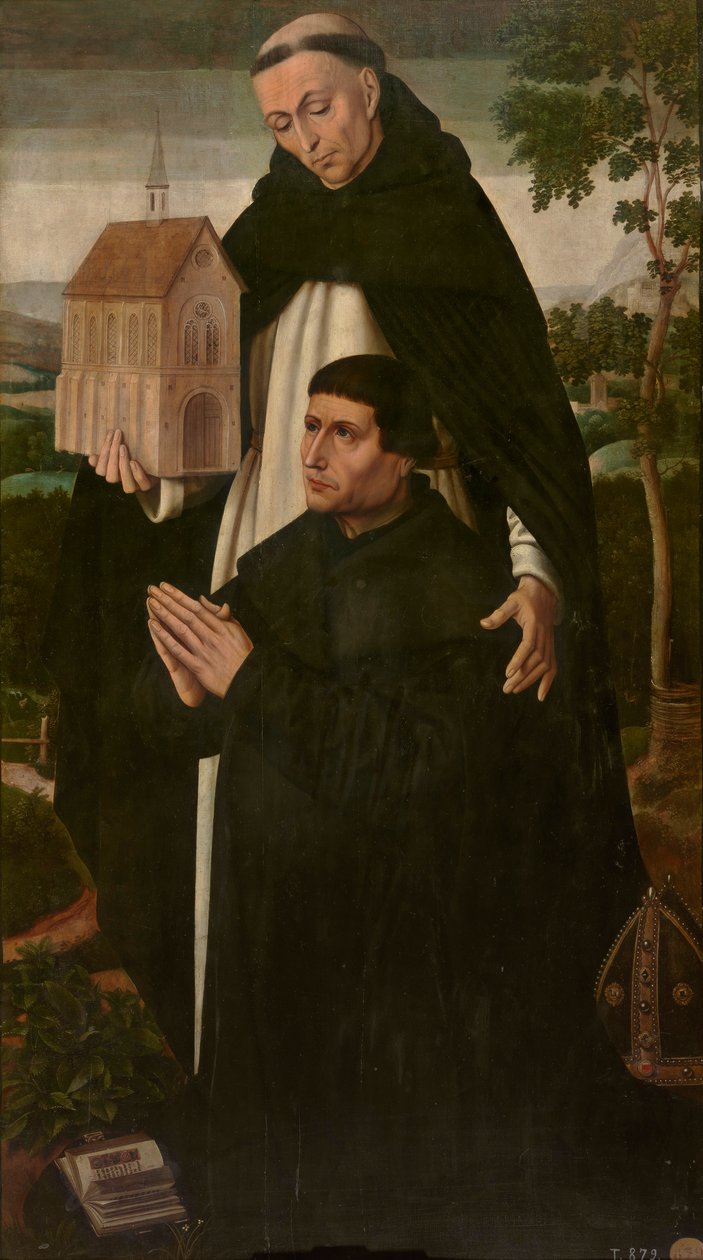 St Thomas ve bir bağışçı by Ambrosius Benson