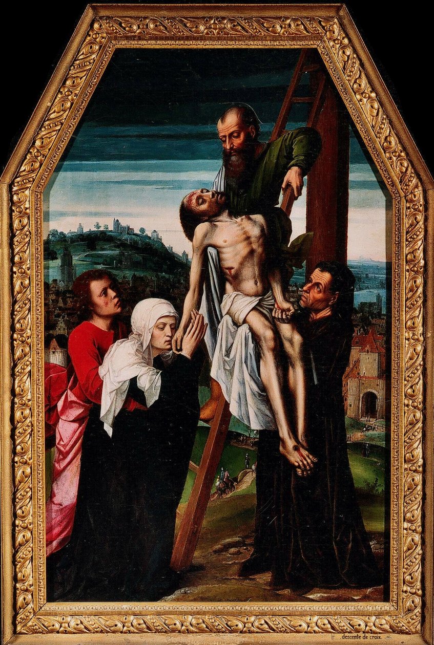 Haçtan İniş, 1528. by Ambrosius Benson