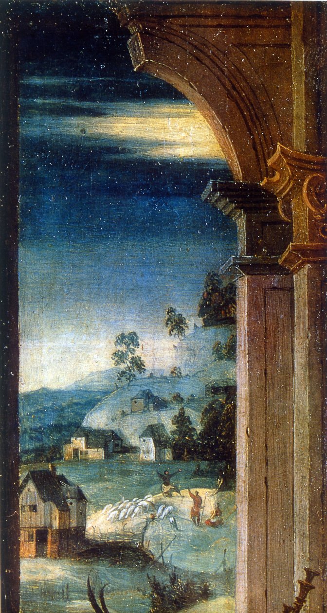 Doğuş (Ahşap Üzerine Yağ) 1550 by Ambrosius Benson