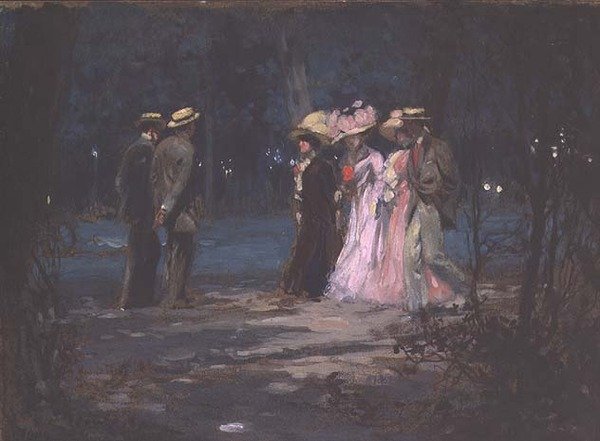 Akşam yürüyüşü by Amédée Julien Marcel Clément