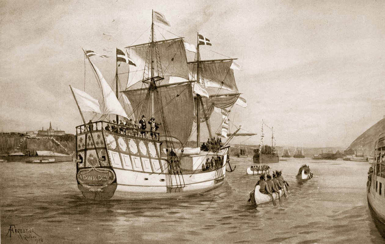 Quebec Kutlamaları, 1908: Champlain