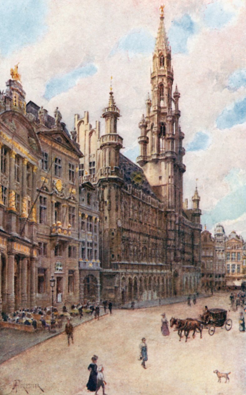 Hotel de Ville, Brüksel (La Maison des Brasseurs, La Maison du Cygne ve La Maison de l