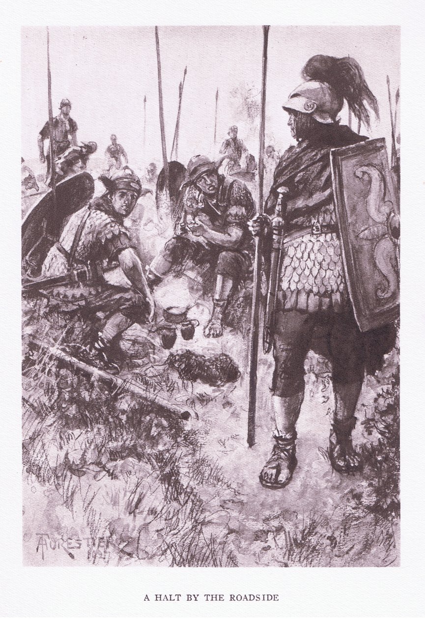 Yol kenarında bir durak, The Roman Soldier