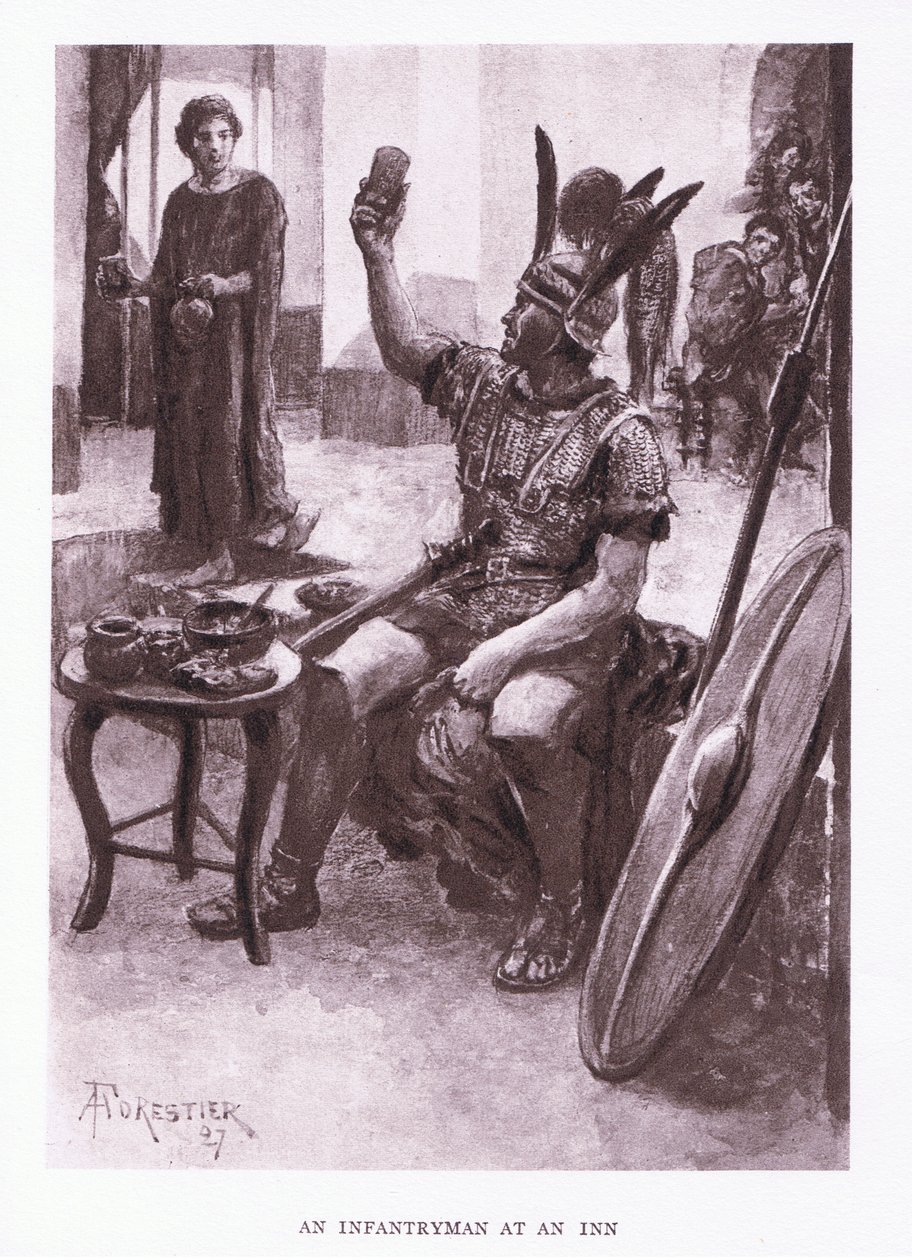 Bir handa bir piyade, The Roman Soldier