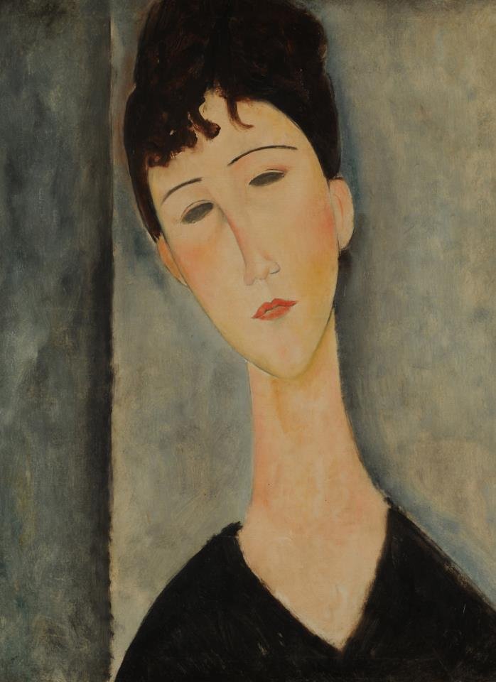 kadın figürü by Amedeo Modigliani