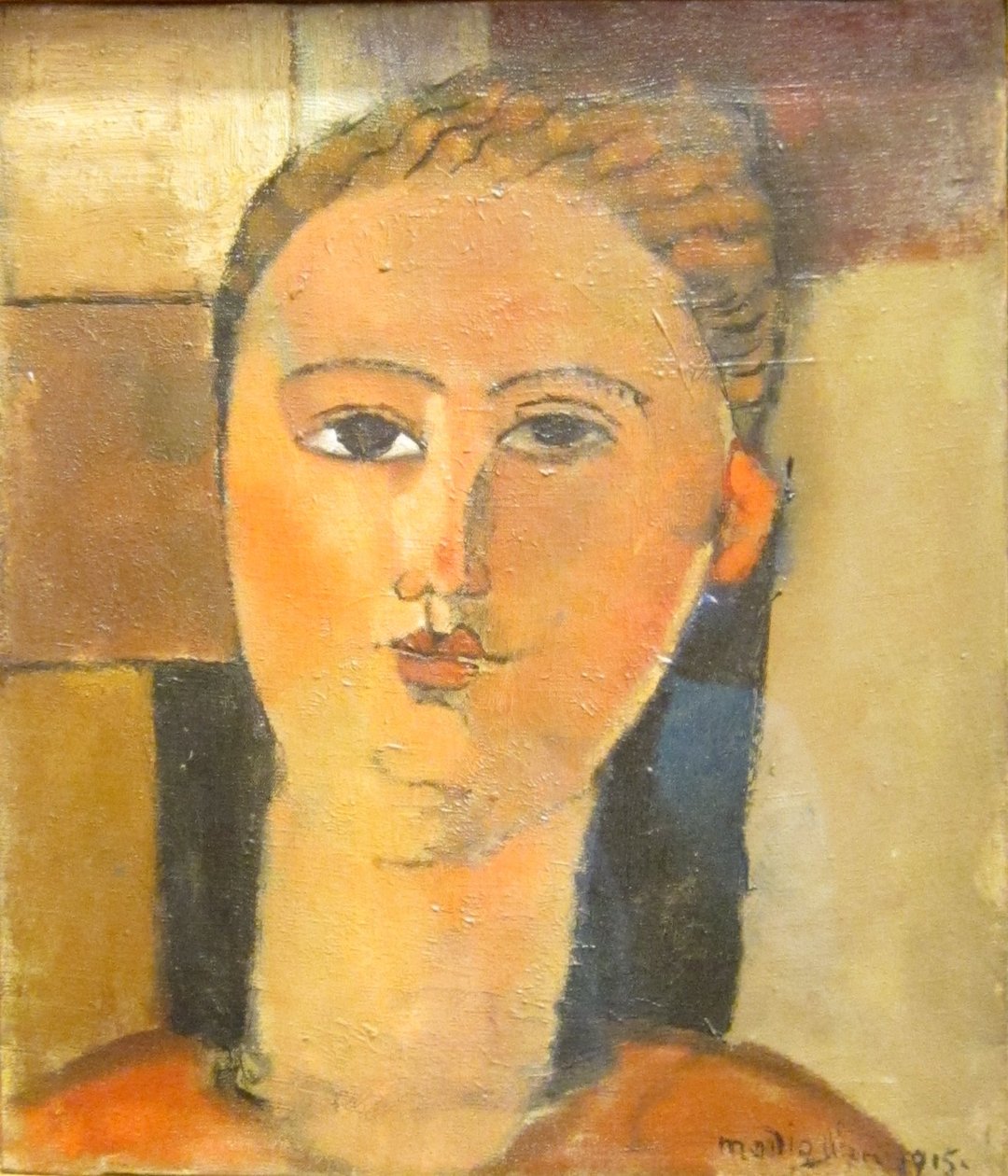 Kızıl saçlı kız by Amedeo Modigliani