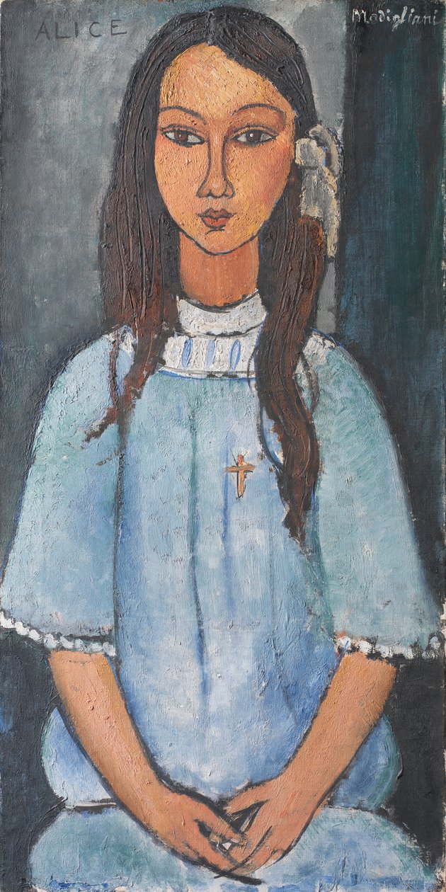 Alice, ç. 1918 by Amedeo Modigliani