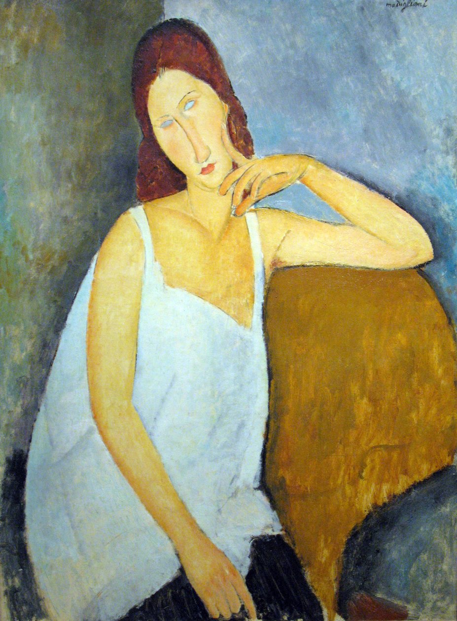 Jeanne Hebuterne by Amedeo Modigliani