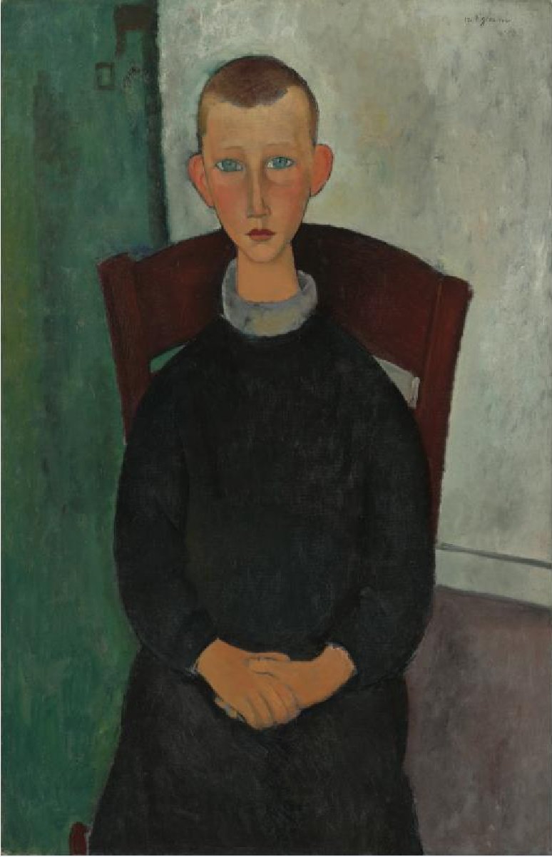 kapıcının oğlu by Amedeo Modigliani