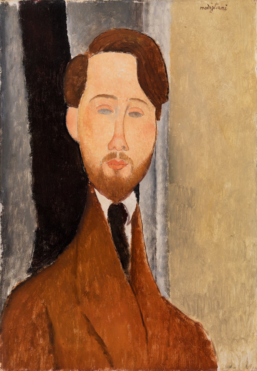 Leopold Zborowksi by Amedeo Modigliani