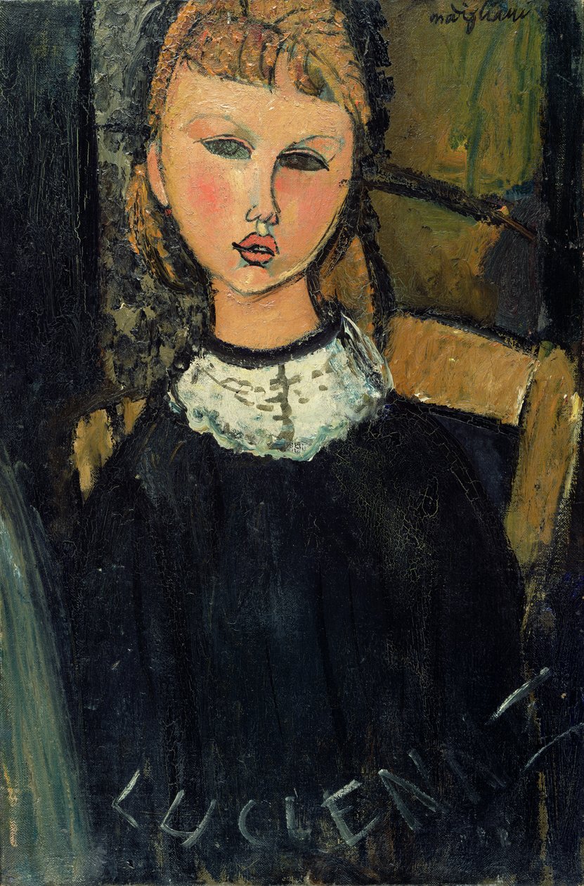 Lucienne, c.1916-17 by Amedeo Modigliani