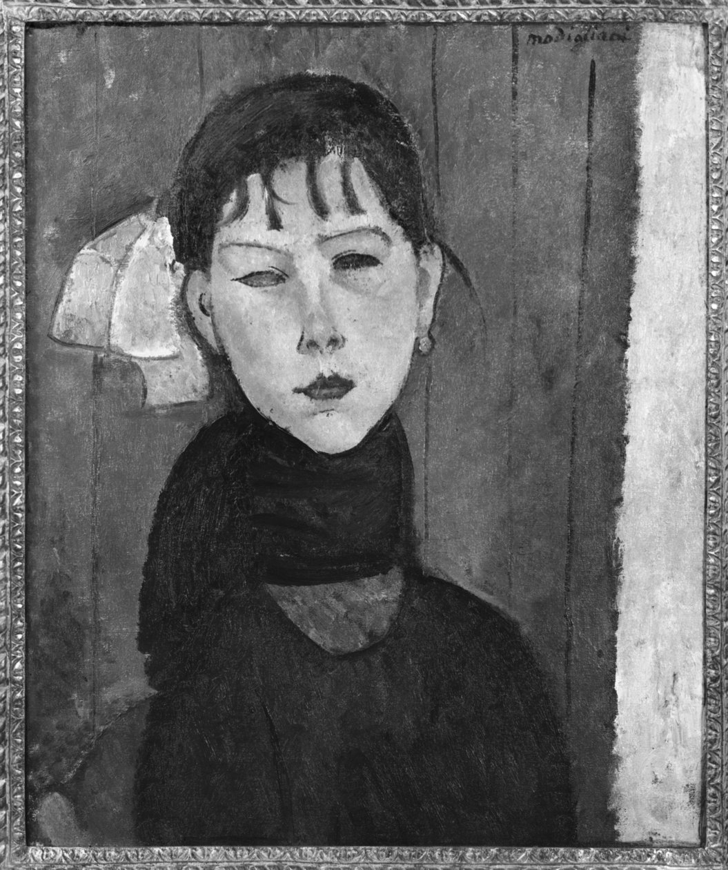 Marie, halkın genç kadını by Amedeo Modigliani