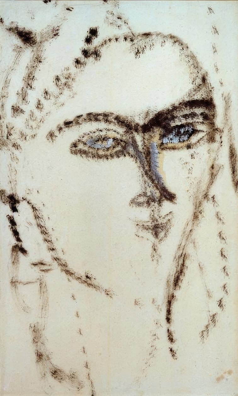 Bir Kadının Portresi (Kiki (?)) by Amedeo Modigliani