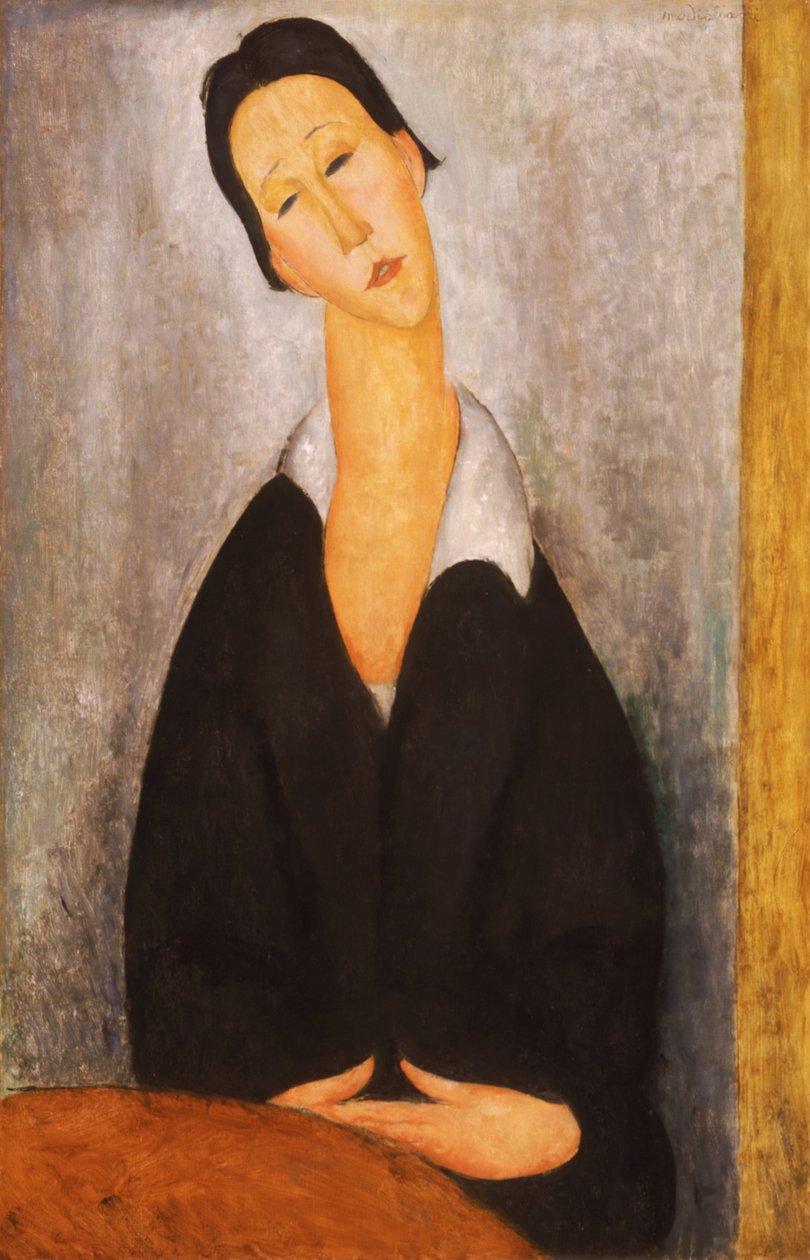 Polonyalı Bir Kadının Portresi by Amedeo Modigliani