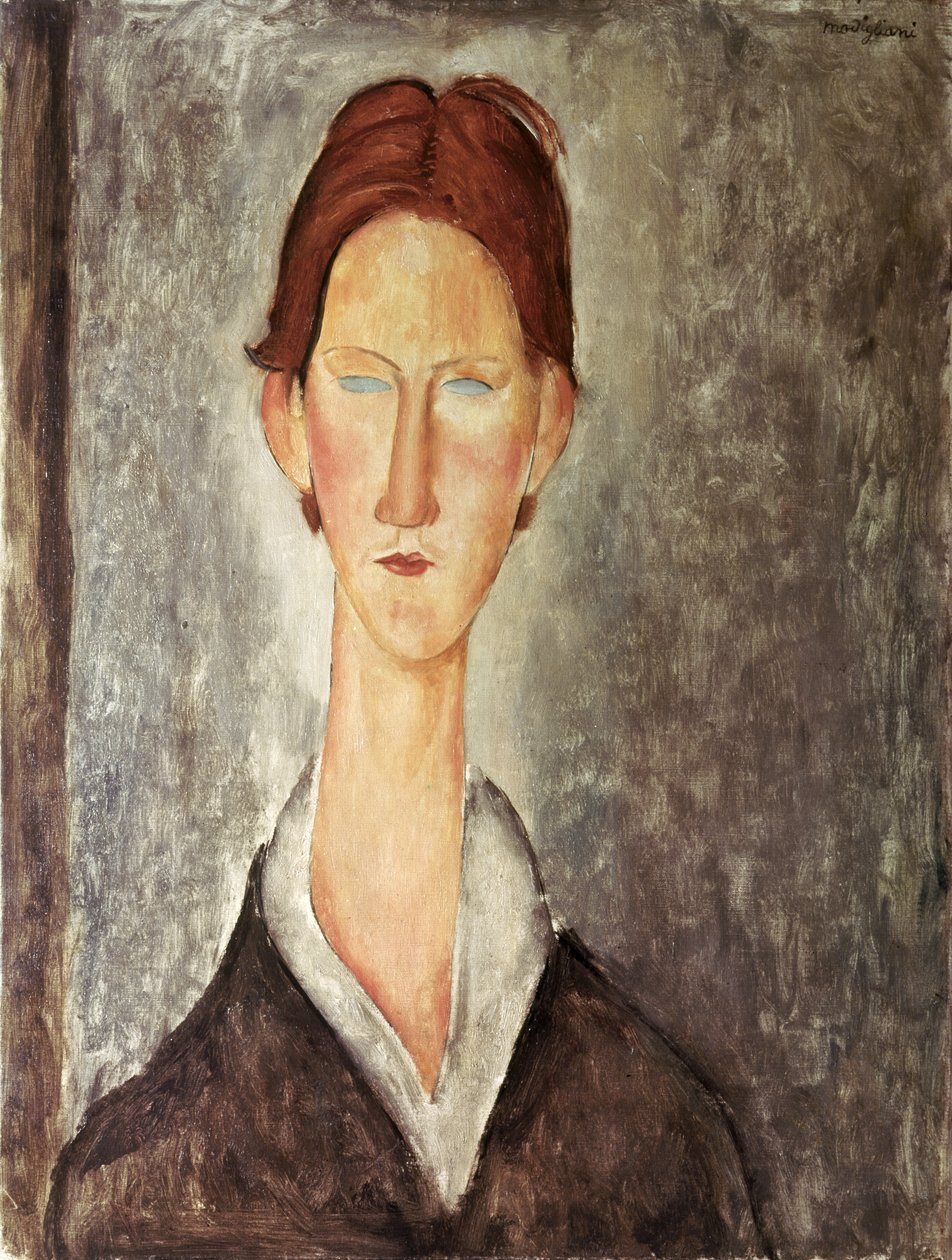 Bir Öğrencinin Portresi, c.1918-19 by Amedeo Modigliani