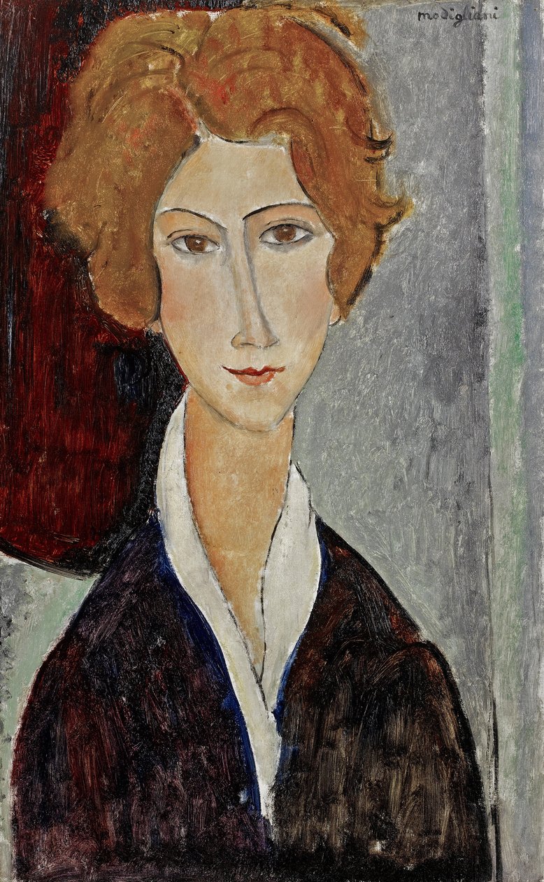 Bir Kadının Portresi by Amedeo Modigliani