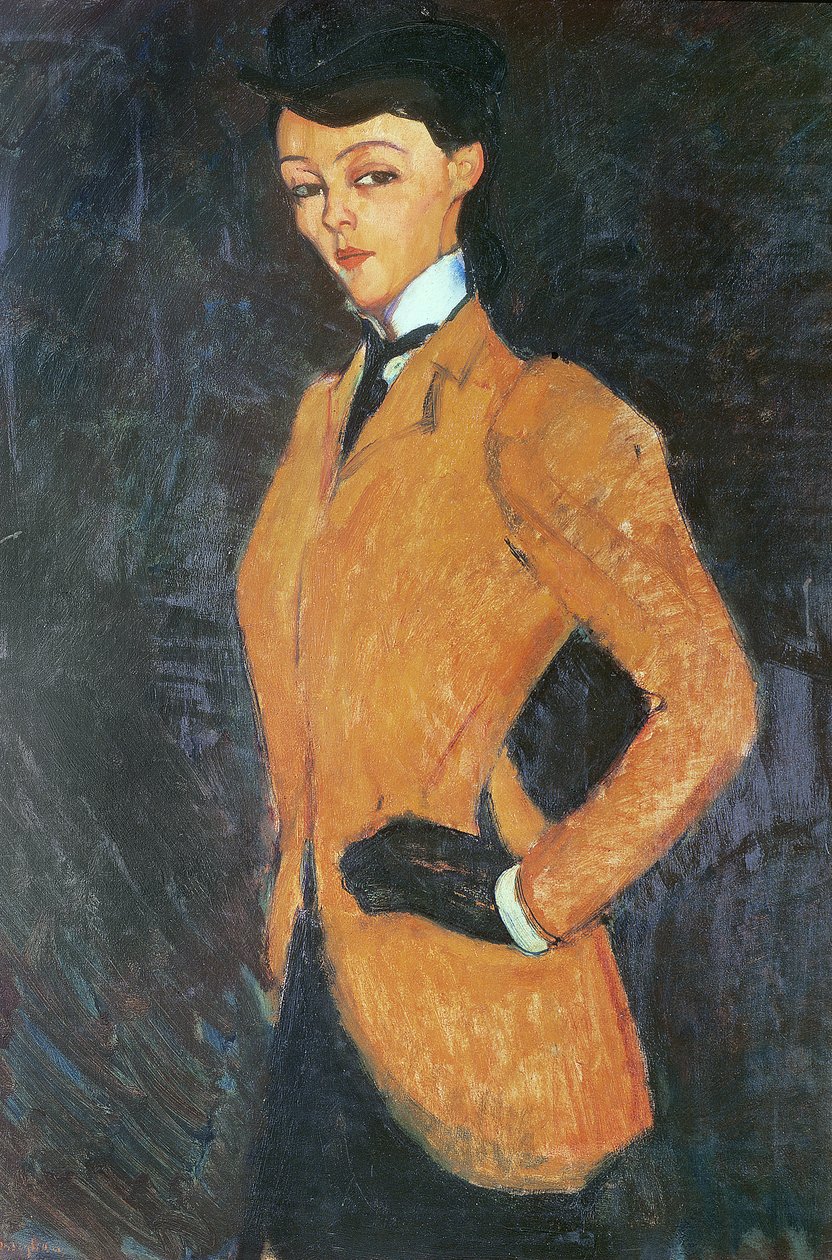 ಅಮೆಜಾನ್, 1909 ಟರ್ಕ್ by Amedeo Modigliani
