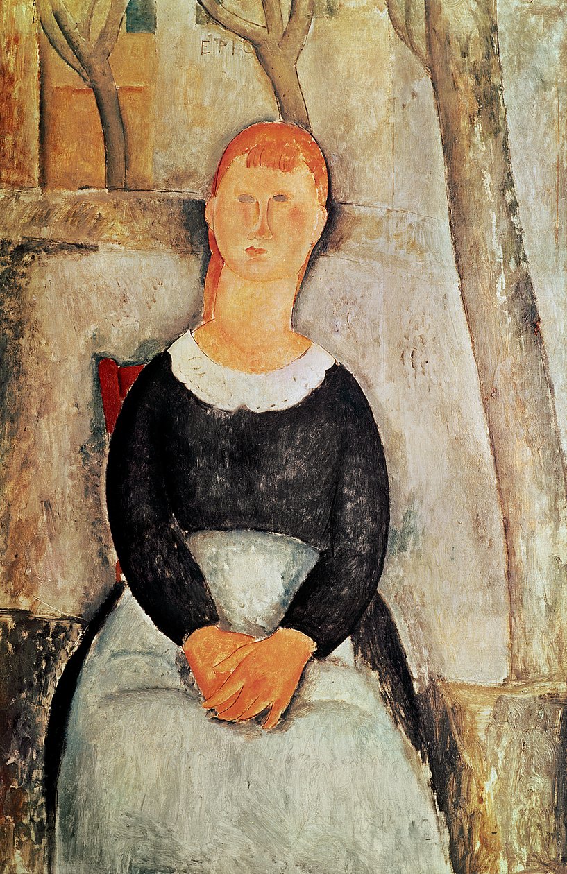 güzel bakkal by Amedeo Modigliani