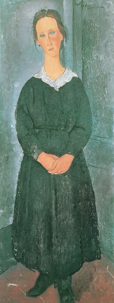 hizmetçi kız by Amedeo Modigliani