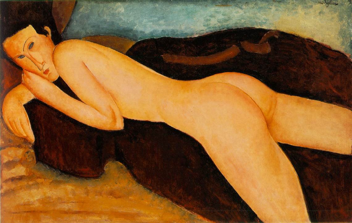 Bilinmeyen resim by Amedeo Modigliani