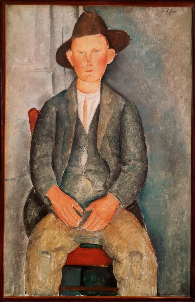 Çiftlik çocuğu by Amedeo Modigliani