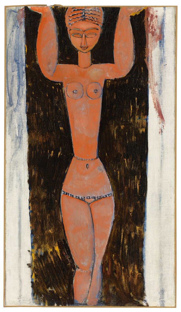 Kariatid, 1913 by Amedeo Modigliani