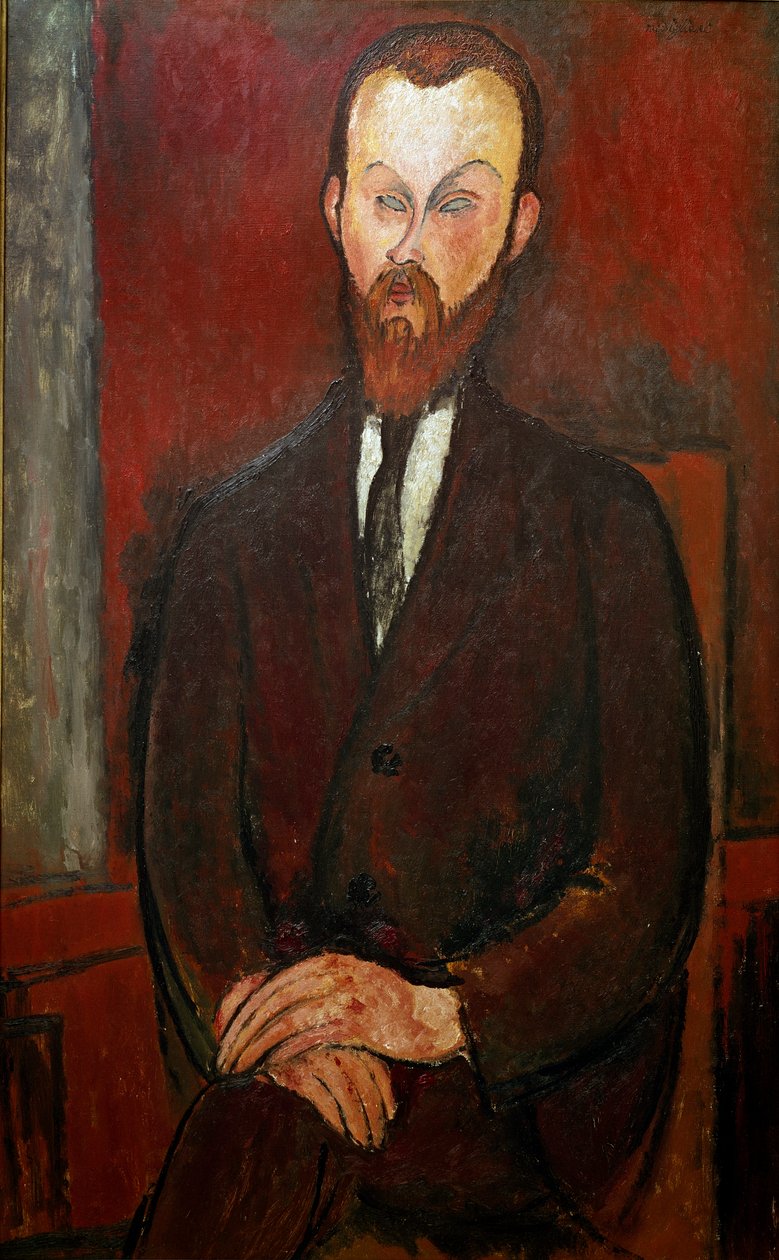 Kont Wielhorski. Amedeo Modigliani tarafından yapılan boyama by Amedeo Modigliani
