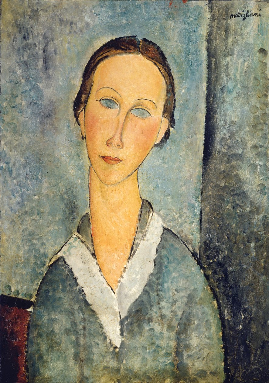 Denizci Bluzlu Kız, 1918 by Amedeo Modigliani
