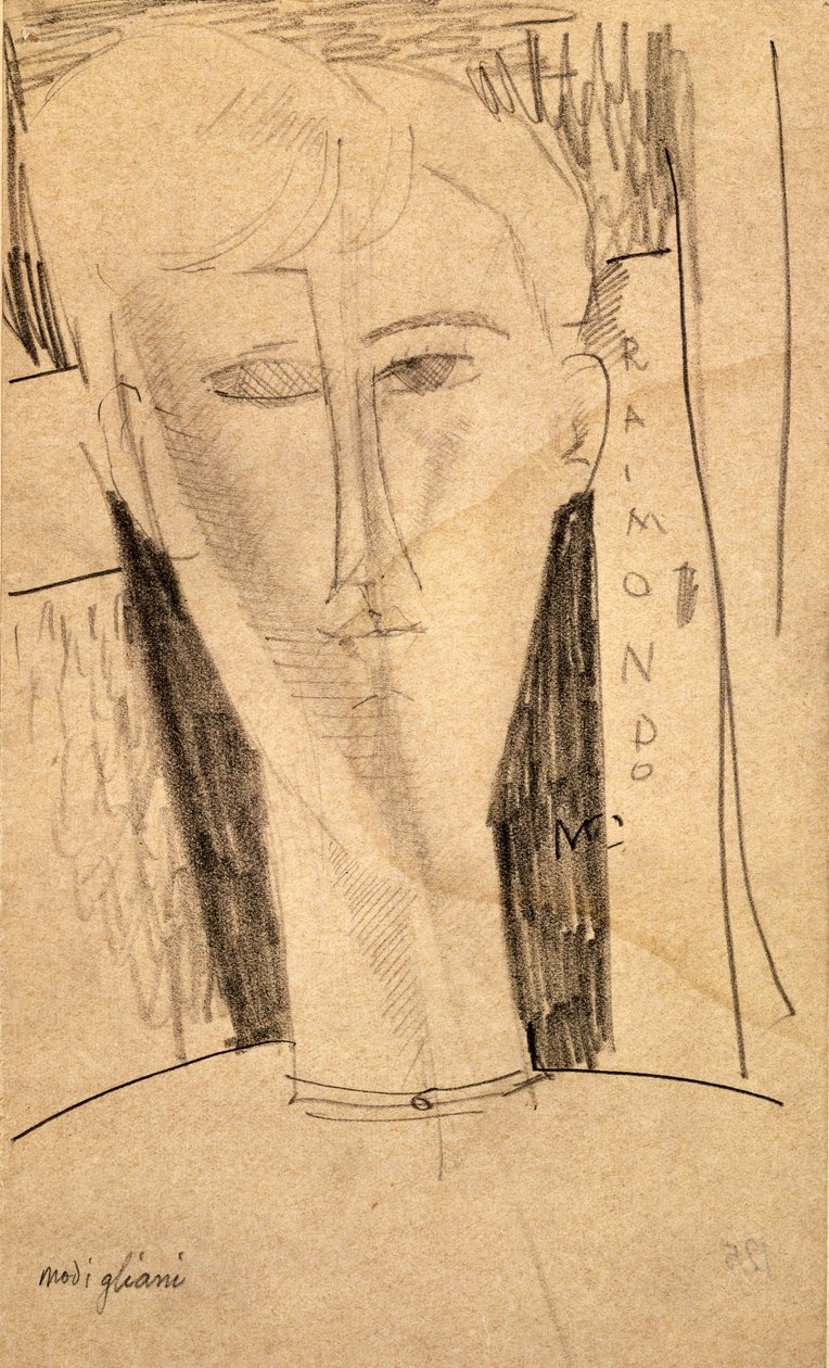 Kafa - Raimondo by Amedeo Modigliani