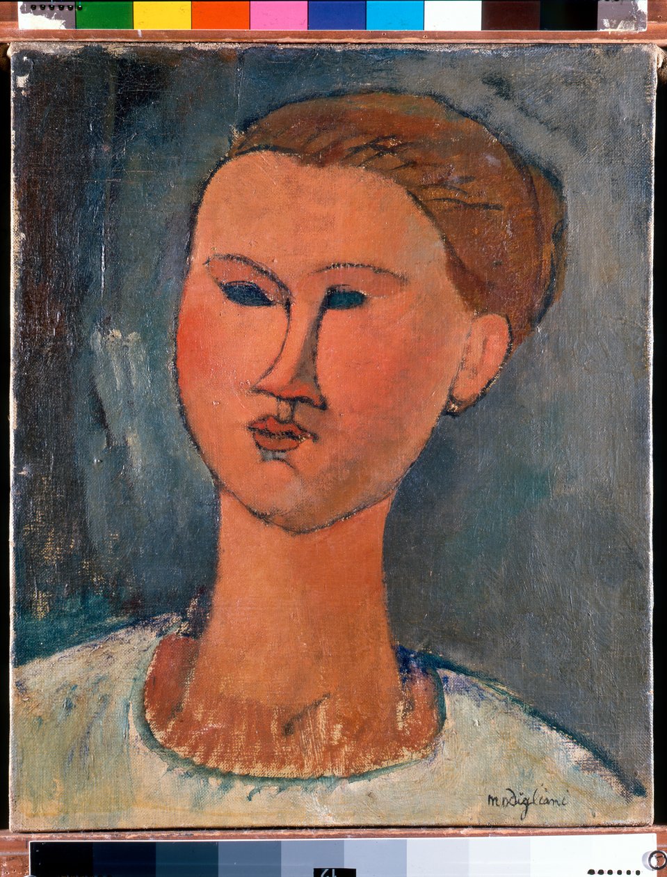 Genç Bayan Başkanı by Amedeo Modigliani