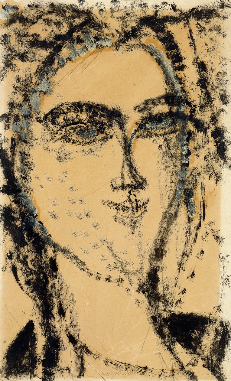 Kadın Başı, 1915 by Amedeo Modigliani