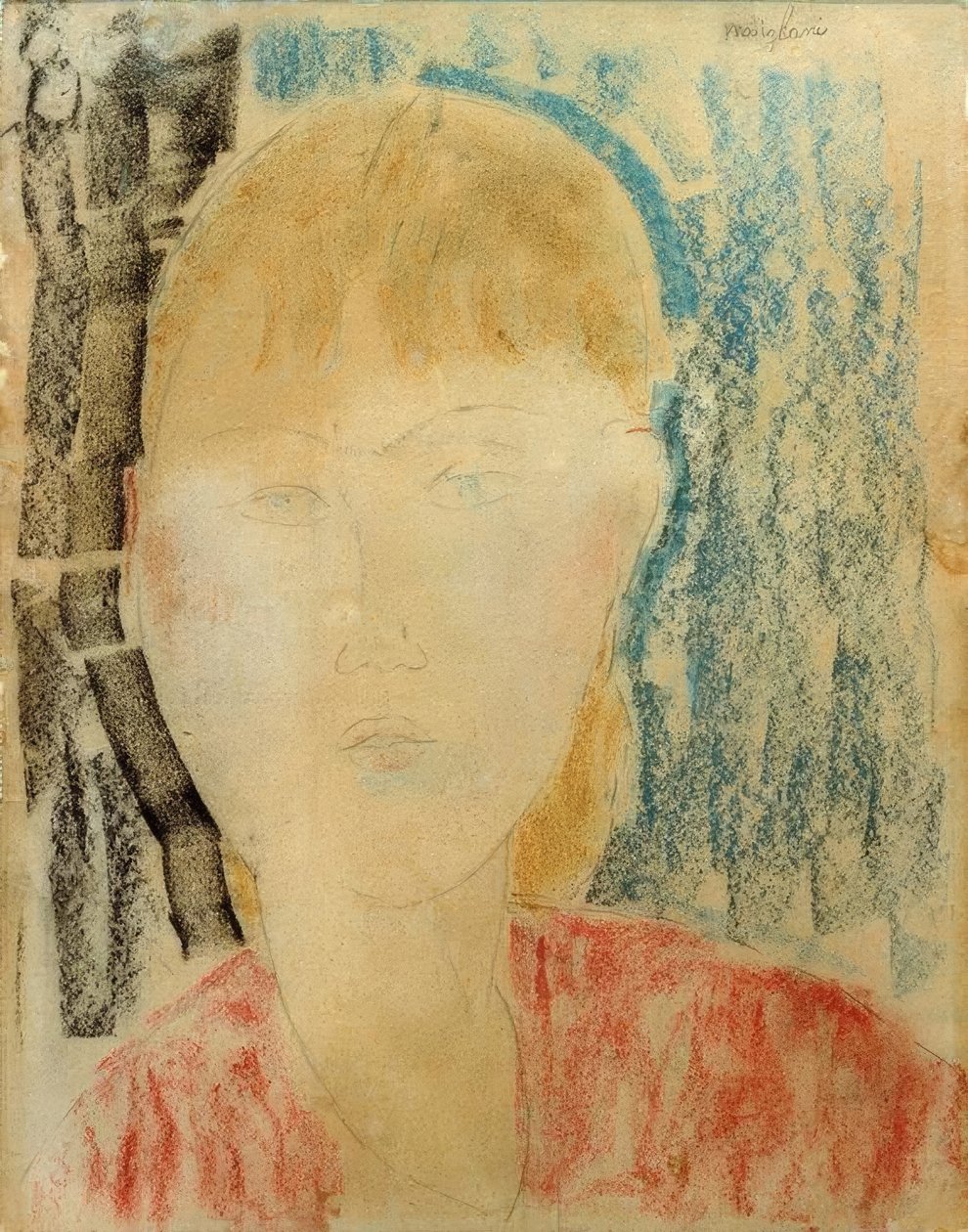 pembe korse by Amedeo Modigliani