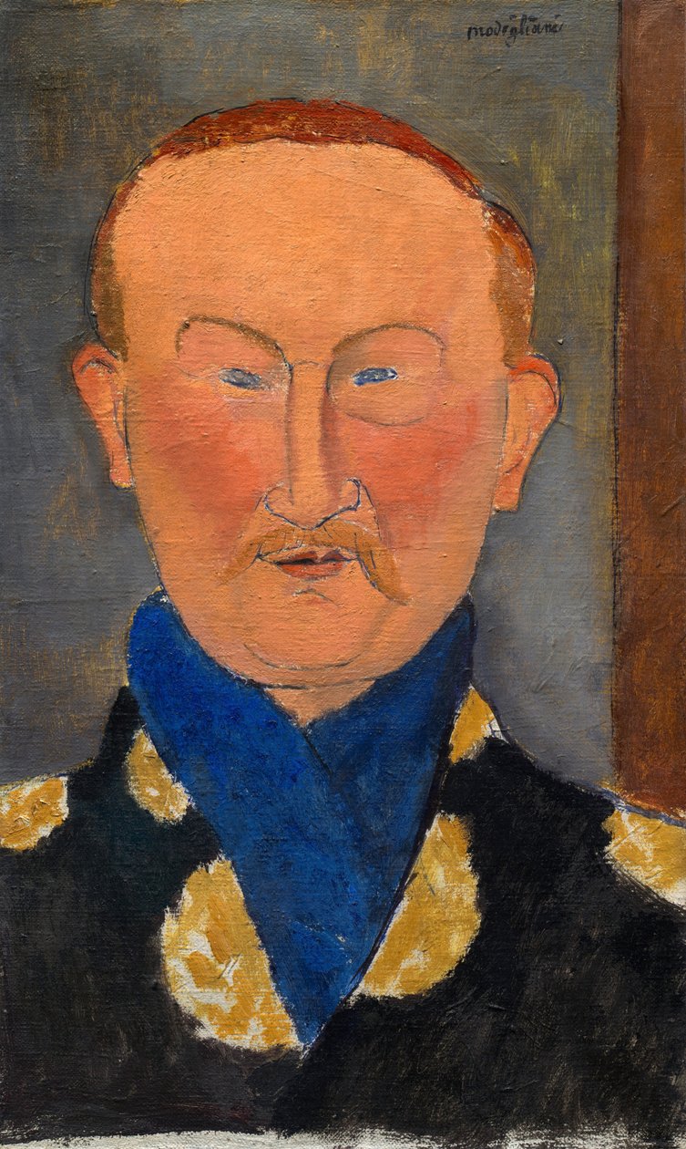 Leon Bakst by Amedeo Modigliani
